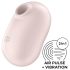 Satisfyer Pro To Go 2 - lufttryck vibrator för klitoris - beige