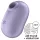 Satisfyer Pro To Go 2 - lufttryck vibrator för klitoris - uppladdningsbar - lila