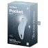 Satisfyer Pocket Pro 1 - luftvågs-klitorisstimulator (blå)