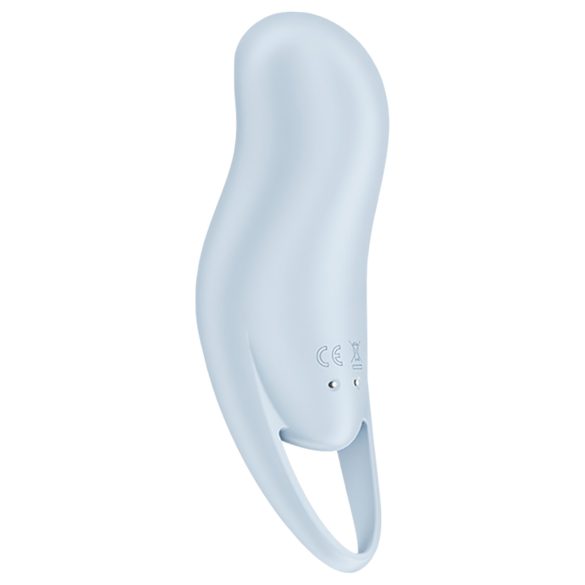Satisfyer Pocket Pro 1 - lufttryck vibrator för klitoris - blå