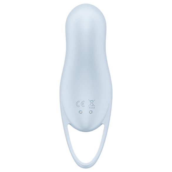 Satisfyer Pocket Pro 1 - lufttryck vibrator för klitoris - blå
