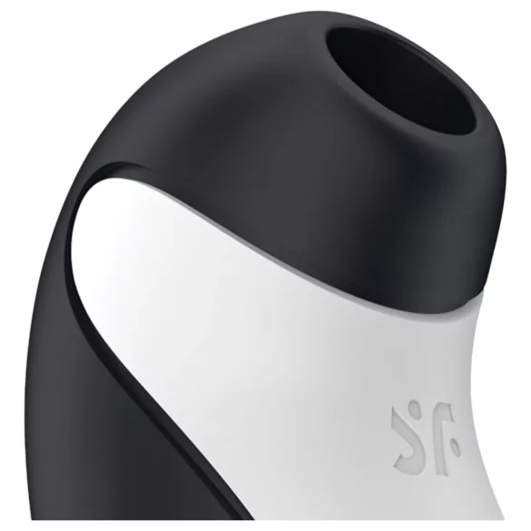 Satisfyer Orca - lufttrycksvibrator för klitoris - vattentät - svart/vit