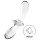 Satisfyer - dubbeldildo glas - transparent
