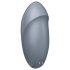 Satisfyer Tap & Climax 1 - 2-i-1 klitorisvibrator (grå)