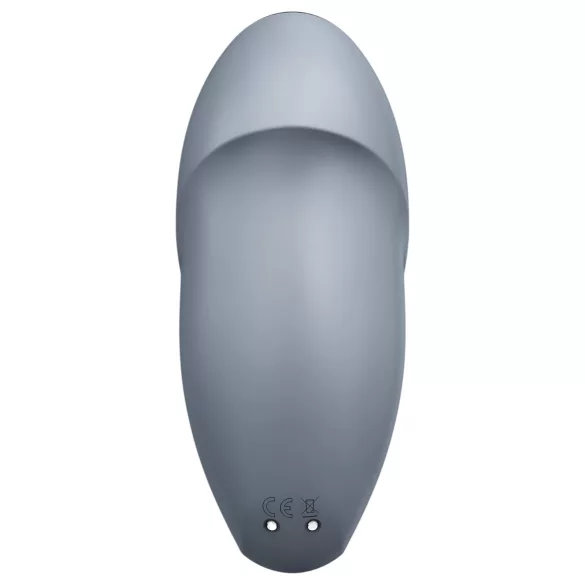 Satisfyer - 2-i-1 klitorisstimulator vibrator - grå