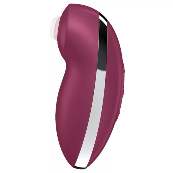 Satisfyer Tap & Climax 2 - 2‑i‑1 klitorisstimulator och vibrator (röd)