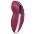 Satisfyer Tap & Climax 2 - 2‑i‑1 klitorisstimulator och vibrator (röd)
