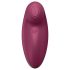 Satisfyer Tap & Climax 2 - 2-i-1 klitorisstimulator och vibrator (röd)