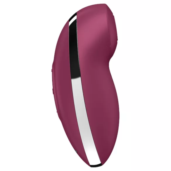 Satisfyer Tap & Climax 2 - 2‑i‑1 klitorisstimulator och vibrator (röd)