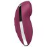 Satisfyer Tap & Climax 2 - 2-i-1 klitorisstimulator och vibrator (röd)
