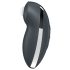 Satisfyer Tap & Climax 2 - 2-i-1 klitorisstimulator (grå)