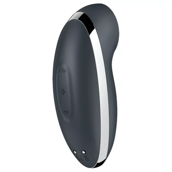 Satisfyer - Klitorisstimulator och vibrator - 2-i-1 - grå