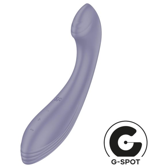 Satisfyer G-Force - uppladdningsbar, vattentät G-punktvibrator (lila)
