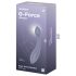 Satisfyer G-Force - uppladdningsbar, vattentät G-punktvibrator (lila)