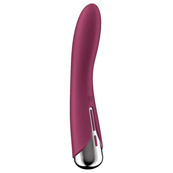 Satisfyer Spinning Vibe 1 - roterande G-punkt vibrator (röd)