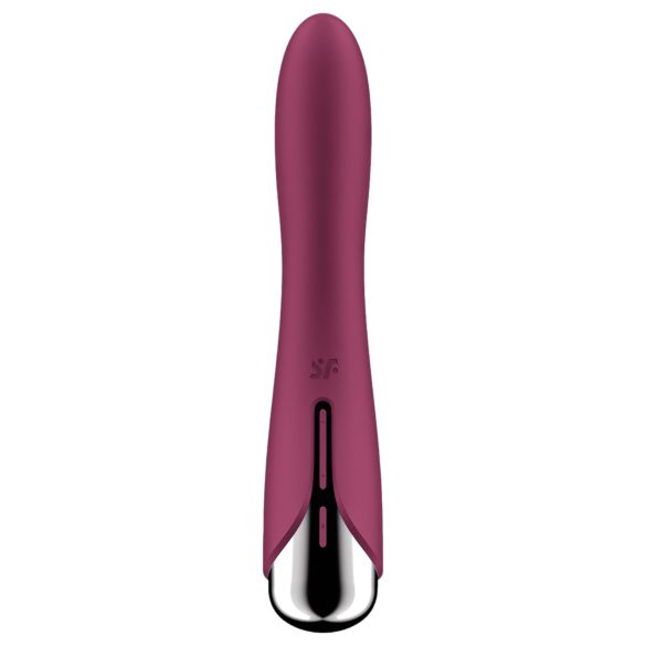 Satisfyer Spinning Vibe 1 - roterande G-punkt vibrator (röd)