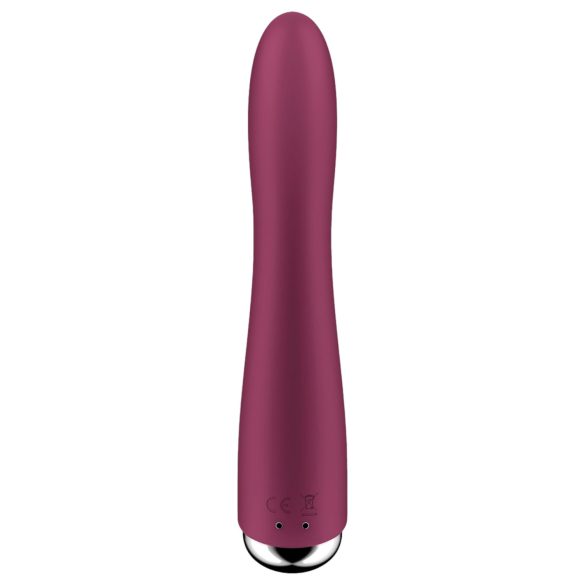 Satisfyer Spinning Vibe 1 - roterande G-punkt vibrator (röd)
