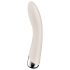 Satisfyer - G-punktvibrator med roterande huvud - beige