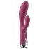 Satisfyer Spinning Rabbit 1 - roterande klitorisvibrator med kaninarm (röd)