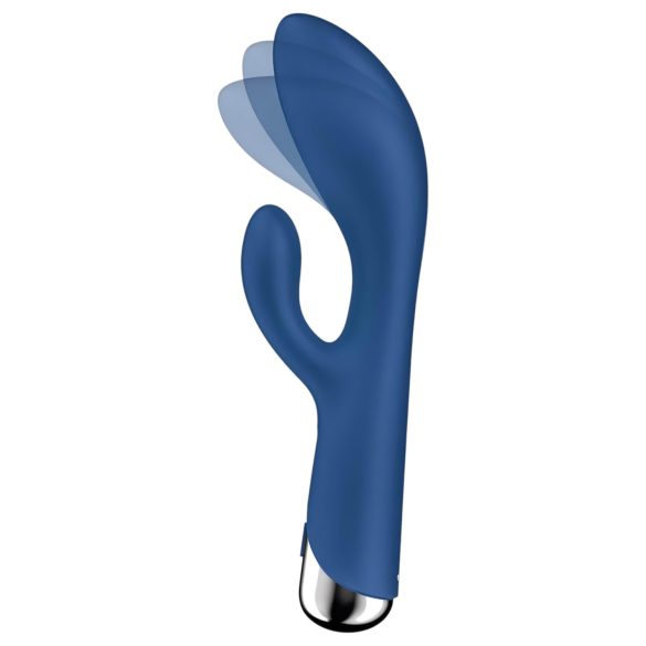 Satisfyer - roterande rabbit vibrator - klitorisstimulator - blå