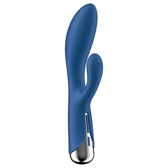 Satisfyer - roterande rabbit vibrator - klitorisstimulator - blå