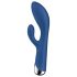 Satisfyer Spinning Rabbit 1 - roterande klitorisvibrator med arm (blå)