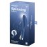 Satisfyer Spinning Rabbit 1 - roterande klitorisvibrator med arm (blå)