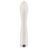 Satisfyer - Rabbitvibrator med roterande klitorisstimulator - beige