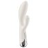 Satisfyer - Rabbitvibrator med roterande klitorisstimulator - beige