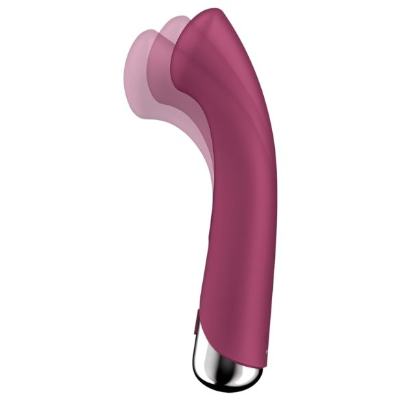Satisfyer Spinning G-Spot 1 - Roterande G-punktsvibrator (Röd)