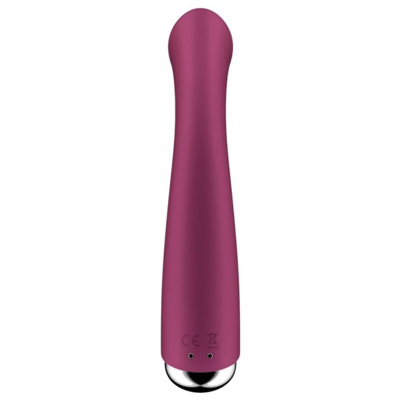 Satisfyer Spinning G-Spot 1 - Roterande G-punktsvibrator (Röd)