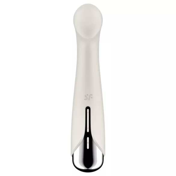 Satisfyer - G-punktsvibrator med roterande topp - beige
