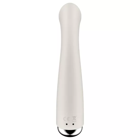 Satisfyer - G-punktsvibrator med roterande topp - beige