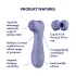 Satisfyer Pro 2 Gen3 - App-styrd luftvibrator för klitoris (lila)