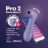 Satisfyer Pro 2 Gen3 - App-styrd luftvibrator för klitoris (lila)