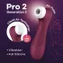 Satisfyer Pro 2 Gen3 - uppladdningsbar klitorisstimulator med luftvågsteknik (röd)
