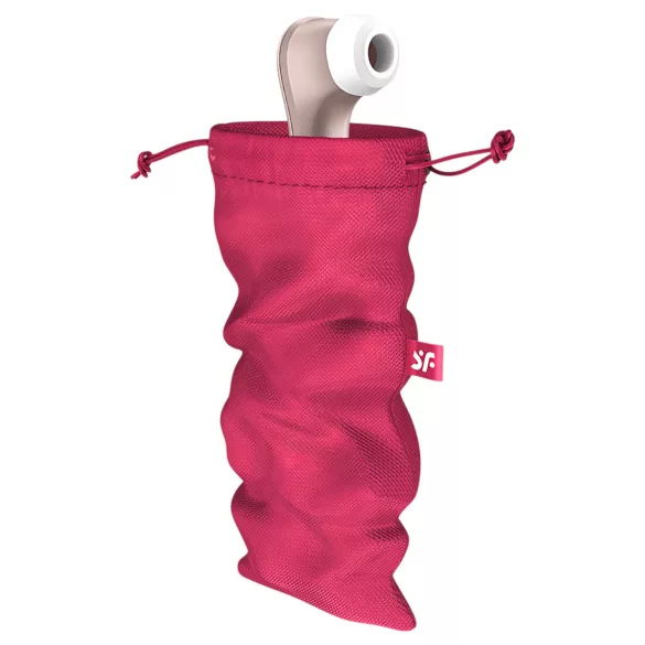 Satisfyer - förvaringspåse diskret - stor rosa