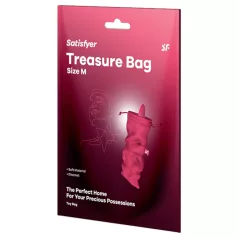   Satisfyer Treasure Bag M - diskret förvaringspåse för sexleksaker (rosa)