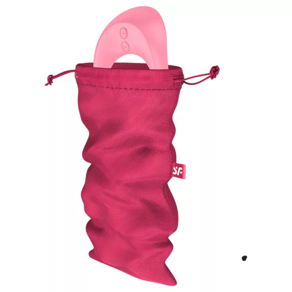 Satisfyer Treasure Bag M - diskret förvaringspåse för sexleksaker (rosa)