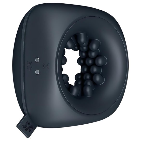 Satisfyer - penisring masturbator - uppladdningsbar vibrator - svart