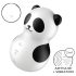 Satisfyer Pocket Panda - luftvågs klitorisstimulator (svart)