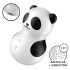 Satisfyer Pocket Panda - luftvågs klitorisstimulator (svart)