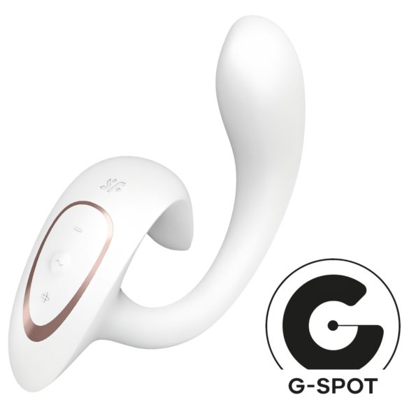Satisfyer G för Gudinna 1 - klitoris- och G-punktsvibrator (vit)