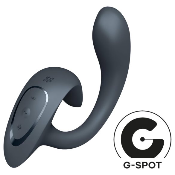 Satisfyer G for Goddess 1 - g-punkt och klitorisvibrator - grå