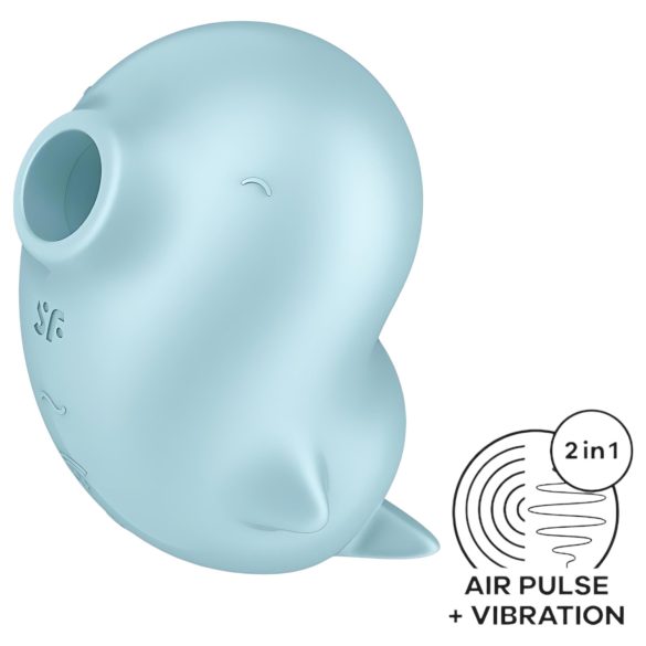 Satisfyer Sassy Seal - luftvibrerande klitorisstimulator (turkos)