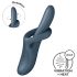 Satisfyer Heat Flex 4 - värmande klitorisvibrator med flexibel arm (grå)