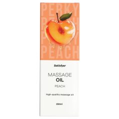 Satisfyer - massageolja - persika - 250ml