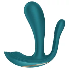 Satisfyer Top Secret+ - 3-armad, bärbar vibrator (grön)