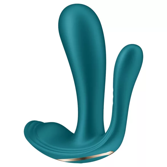Satisfyer Top Secret+ - 3-armad, bärbar vibrator (grön)