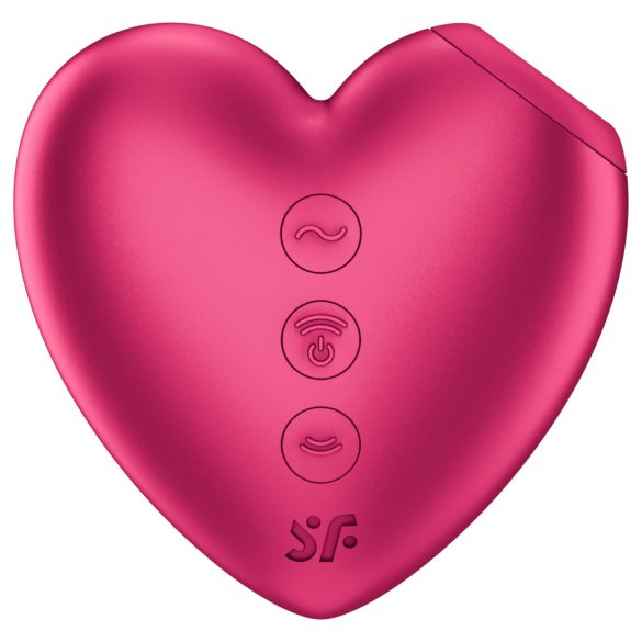 Satisfyer Cutie Heart - lufttryck klitorisstimulator - rosa